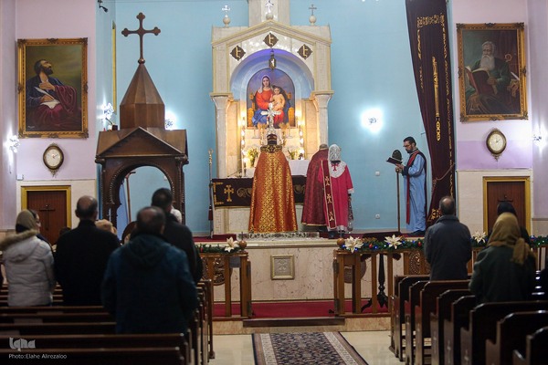 آغاز سال ۲۰۲۶ در کلیسایِ «تارگمانچاتس» تهران