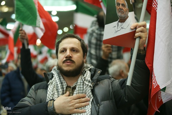 آیین بزرگداشت ششمین سالگرد شهادت شهید سلیمانی