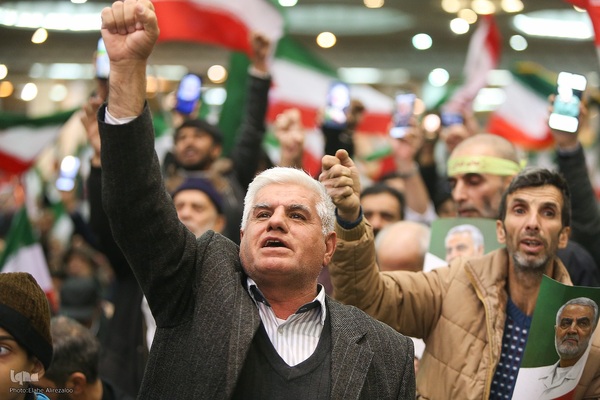 آیین بزرگداشت ششمین سالگرد شهادت شهید سلیمانی