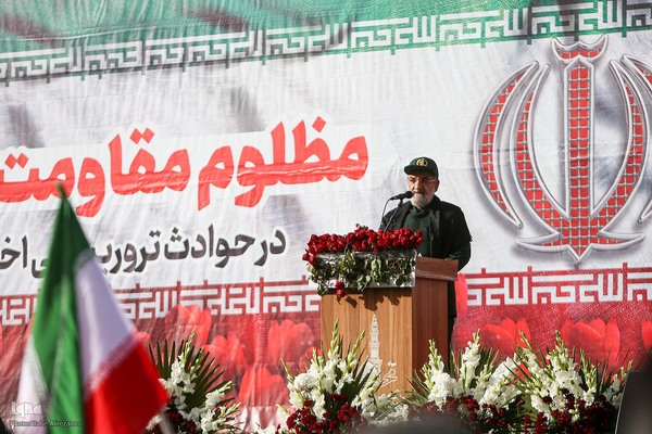 آیین تشییع پیکر مطهر شهدا