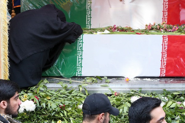 آیین تشییع پیکر مطهر شهدا