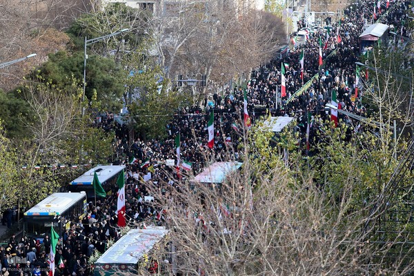 آیین تشییع پیکر مطهر شهدا