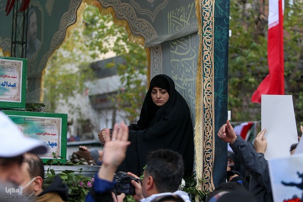 آیین تشییع پیکر مطهر شهدا