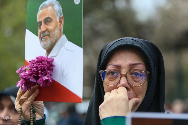 آیین تشییع پیکر مطهر شهدا