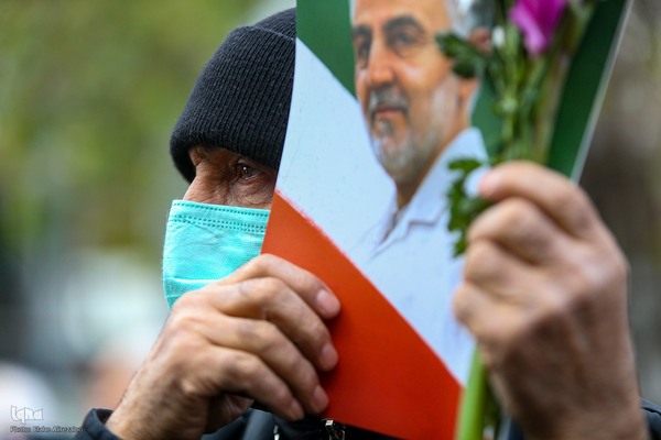 آیین تشییع پیکر مطهر شهدا