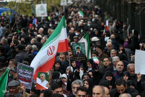 آیین تشییع پیکر مطهر شهدا