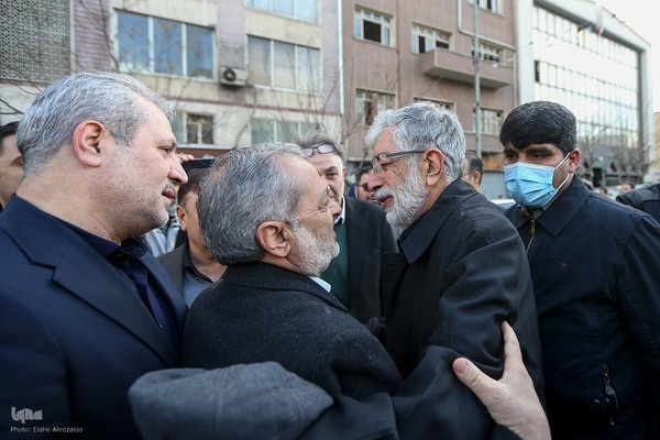 آیین تشییع پیکر مطهر شهدا