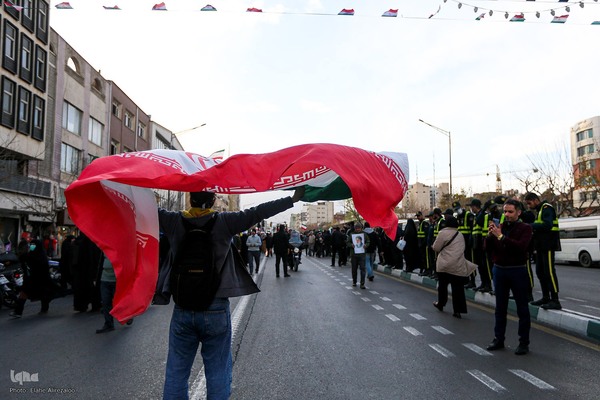 آیین تشییع پیکر مطهر شهدا