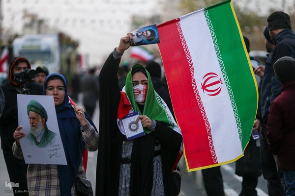 آیین تشییع پیکر مطهر شهدا