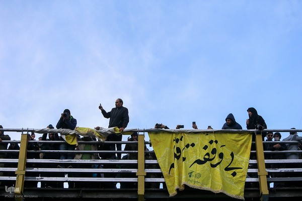 آیین تشییع پیکر مطهر شهدا