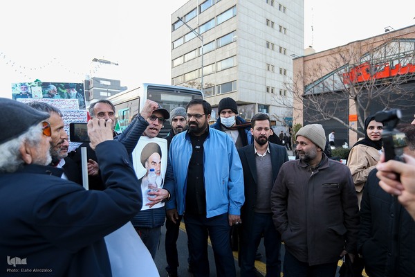 آیین تشییع پیکر مطهر شهدا