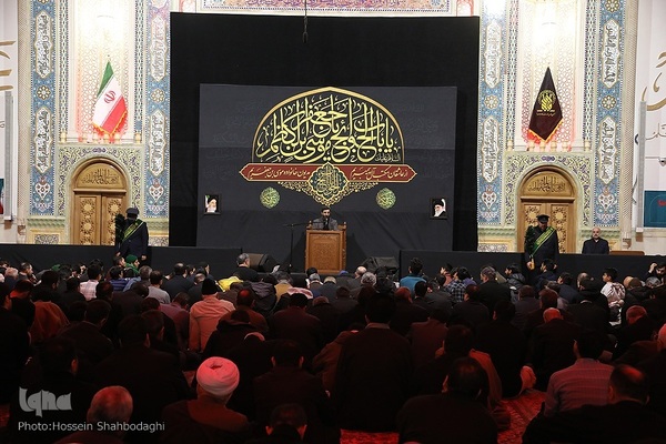 شب شهادت امام موسی کاظم(ع) در حرم حضرت معصومه(س)