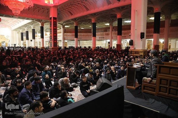 شب شهادت امام موسی کاظم(ع) در حرم حضرت معصومه(س)