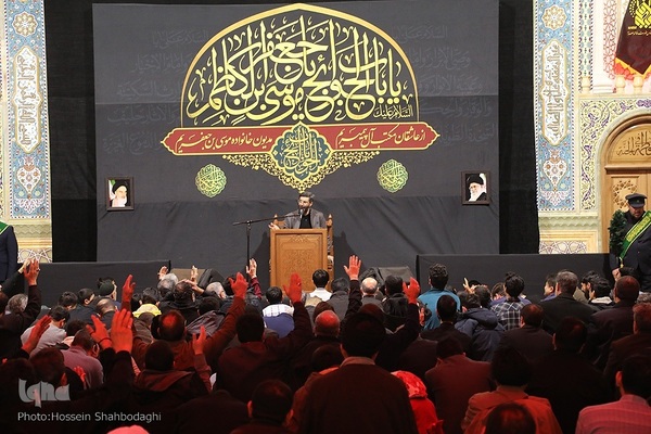 شب شهادت امام موسی کاظم(ع) در حرم حضرت معصومه(س)