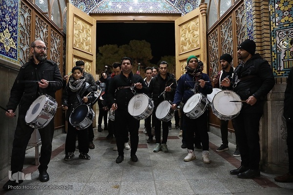 شب شهادت امام موسی کاظم(ع) در حرم حضرت معصومه(س)