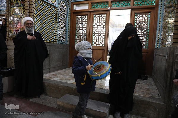 شب شهادت امام موسی کاظم(ع) در حرم حضرت معصومه(س)