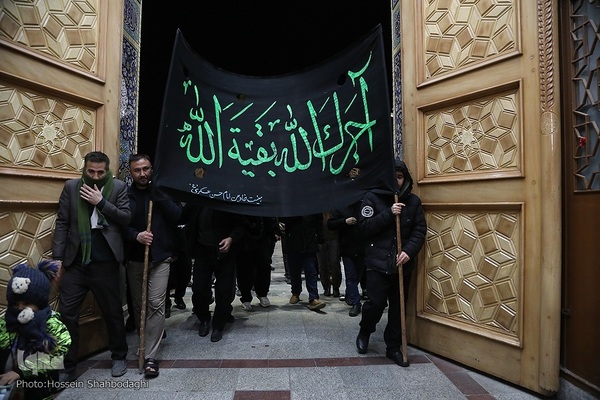 شب شهادت امام موسی کاظم(ع) در حرم حضرت معصومه(س)