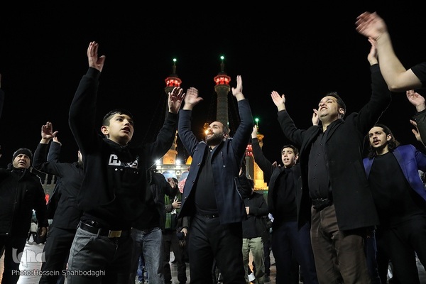 شب شهادت امام موسی کاظم(ع) در حرم حضرت معصومه(س)