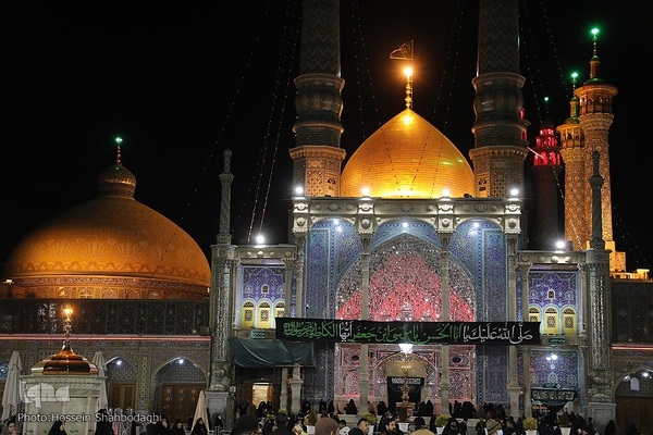 شب شهادت امام موسی کاظم(ع) در حرم حضرت معصومه(س)