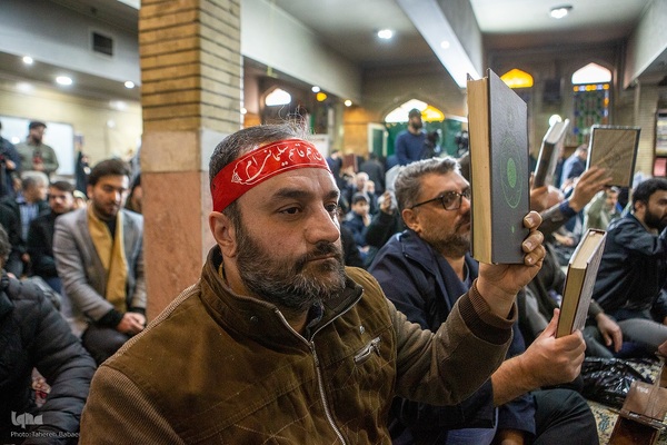 محفل قرآن در مسجد ابوذر تهران