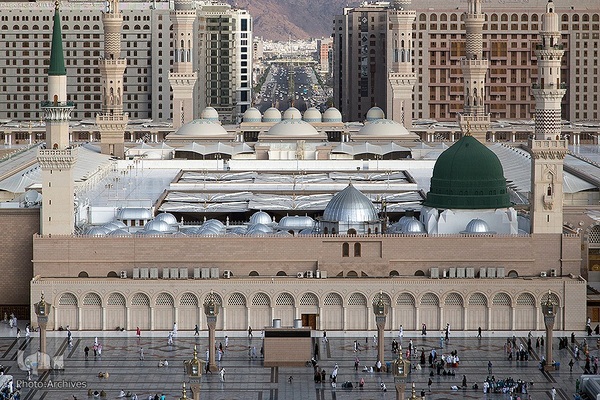 حرم مطهر نبوی میعادگاه عاشقان پیامبر رحمت