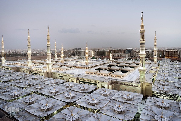 حرم مطهر نبوی میعادگاه عاشقان پیامبر رحمت