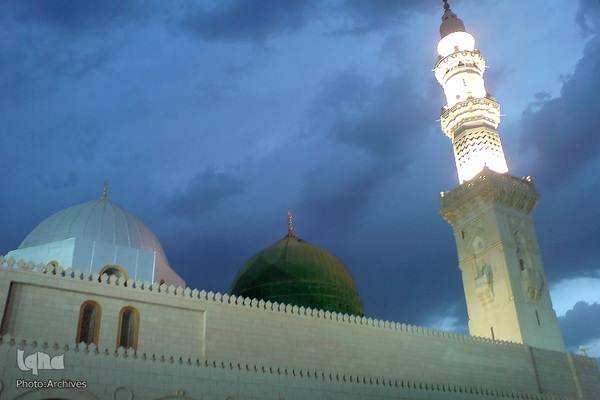 حرم مطهر نبوی میعادگاه عاشقان پیامبر رحمت