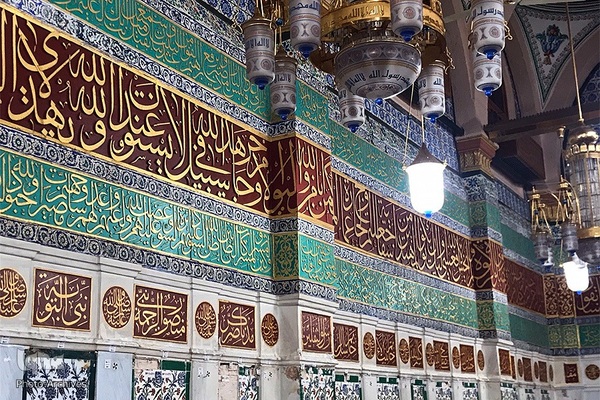 حرم مطهر نبوی میعادگاه عاشقان پیامبر رحمت