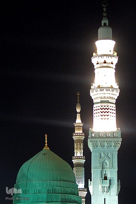 حرم مطهر نبوی میعادگاه عاشقان پیامبر رحمت