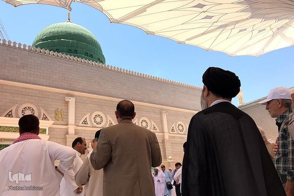 حرم مطهر نبوی میعادگاه عاشقان پیامبر رحمت