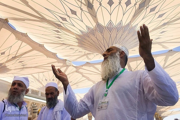 حرم مطهر نبوی میعادگاه عاشقان پیامبر رحمت