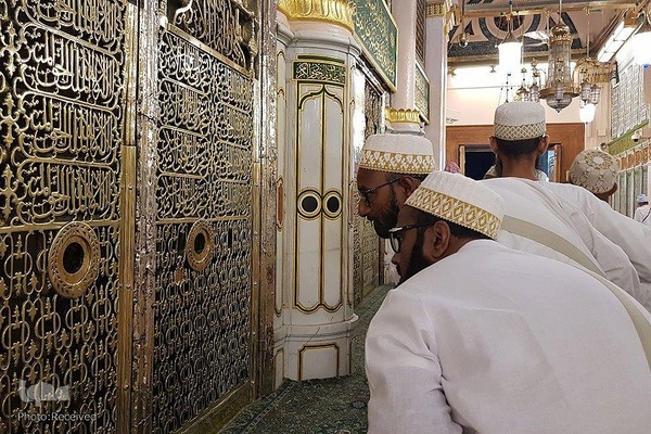 حرم مطهر نبوی میعادگاه عاشقان پیامبر رحمت