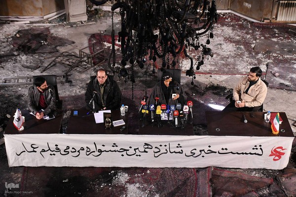 نشست خبری جشنواره مردمی فیلم عمار در مسجد ابوذر