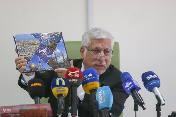 نشست خبری جانشین رئیس ستاد توسعه و بازسازی عتبات عالیات