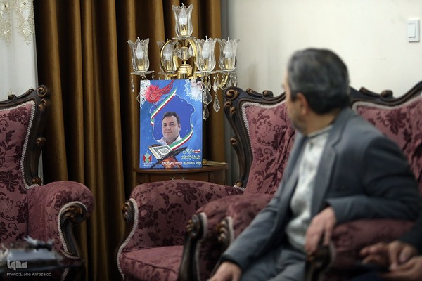 دیدار با خانواده شهید علیرضا شاهزاده