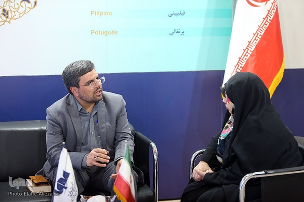 مهمانان غرفه ایکنا در نمایشگاه قرآن