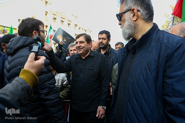 تشییع پیکر فرماندهان شهید