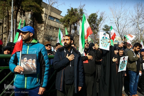 تشییع پیکر فرماندهان شهید