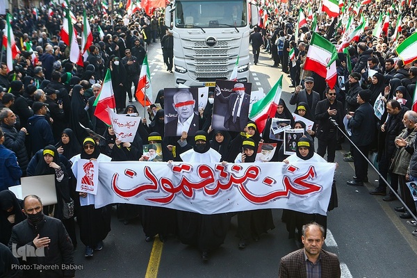 تشییع پیکر فرماندهان شهید