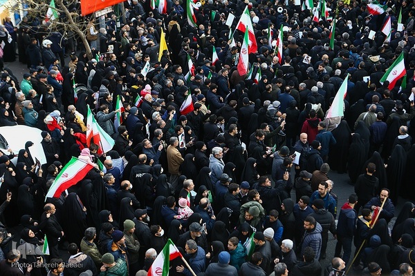 تشییع پیکر فرماندهان شهید