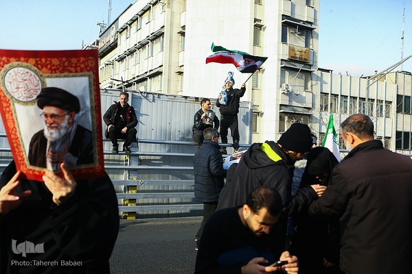 تشییع پیکر فرماندهان شهید