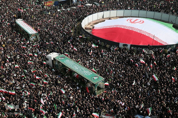 تشییع پیکر فرماندهان شهید
