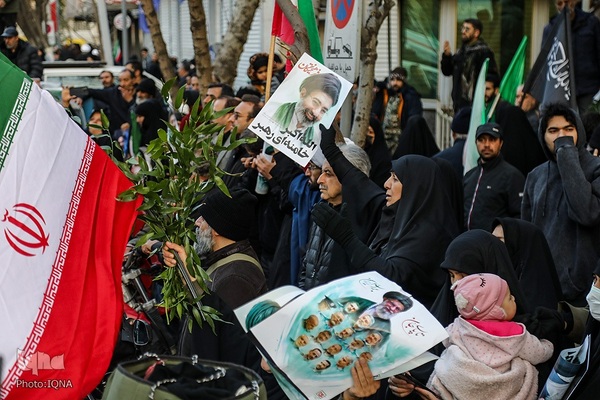 تشییع پیکر فرماندهان شهیددر معراج شهدا
