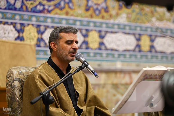 آیین جزءخوانی قرآن کریم در حسینیه رضوی اصفهان