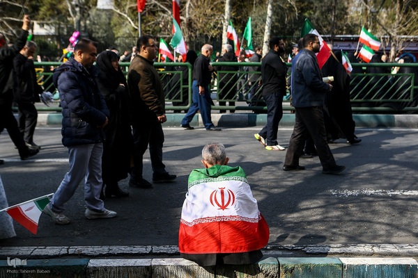 مراسم تشییع پیکر شهدا از میدان انقلاب