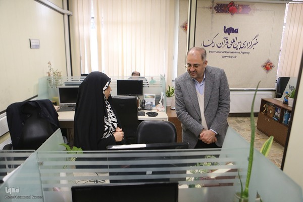 بازدید مدیرکل روابط عمومی سازمان صدا و سیما از خبرگزاری ایکنا