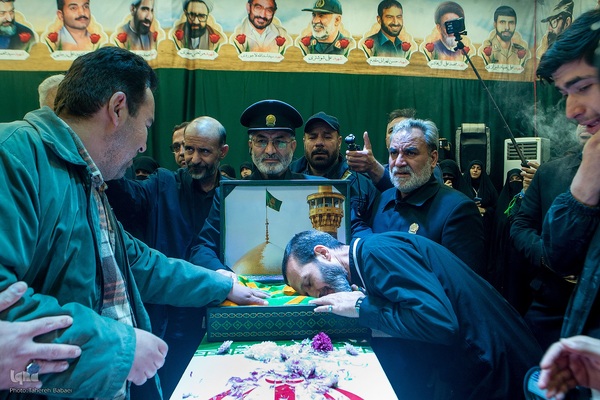حضور خادمان بارگاه امام علی بن موسی الرضا در معراج الشهدا سپاه