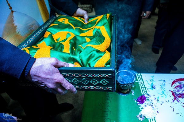حضور خادمان بارگاه امام علی بن موسی الرضا در معراج الشهدا سپاه