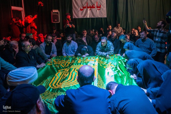 حضور خادمان بارگاه امام علی بن موسی الرضا در معراج الشهدا سپاه