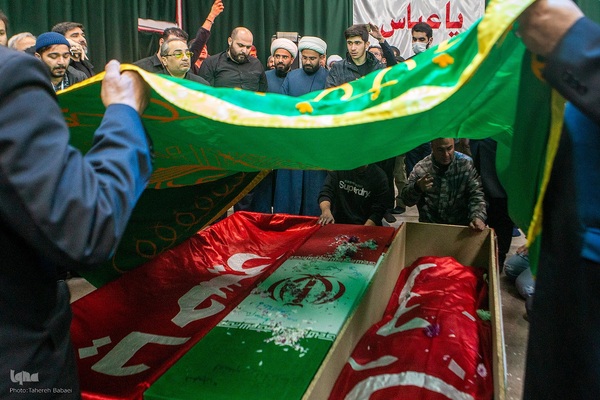 حضور خادمان بارگاه امام علی بن موسی الرضا در معراج الشهدا سپاه